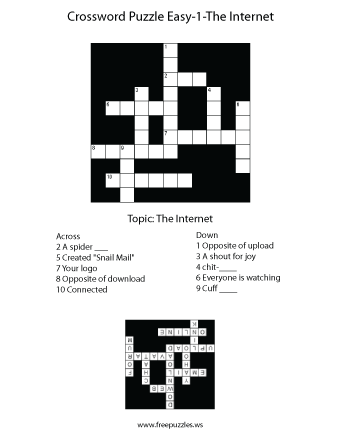 Easy Crossword Puzzle #1