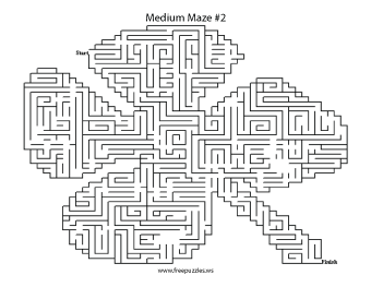 Medium Maze Puzzle #2