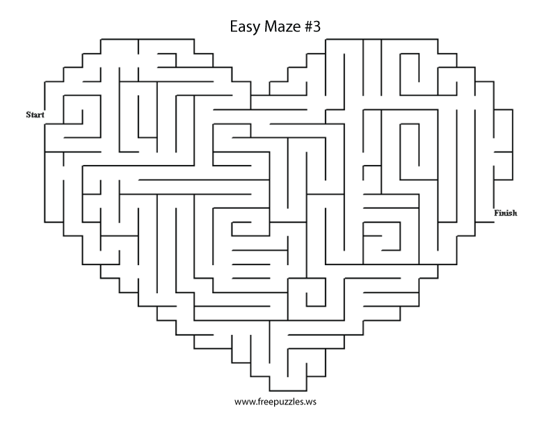 Easy Maze Puzzle #3
