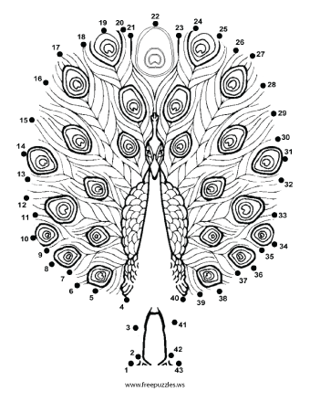 Easy Dot To Dot Puzzle #5