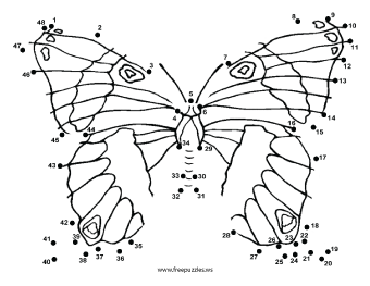 Medium Dot To Dot Puzzle #1