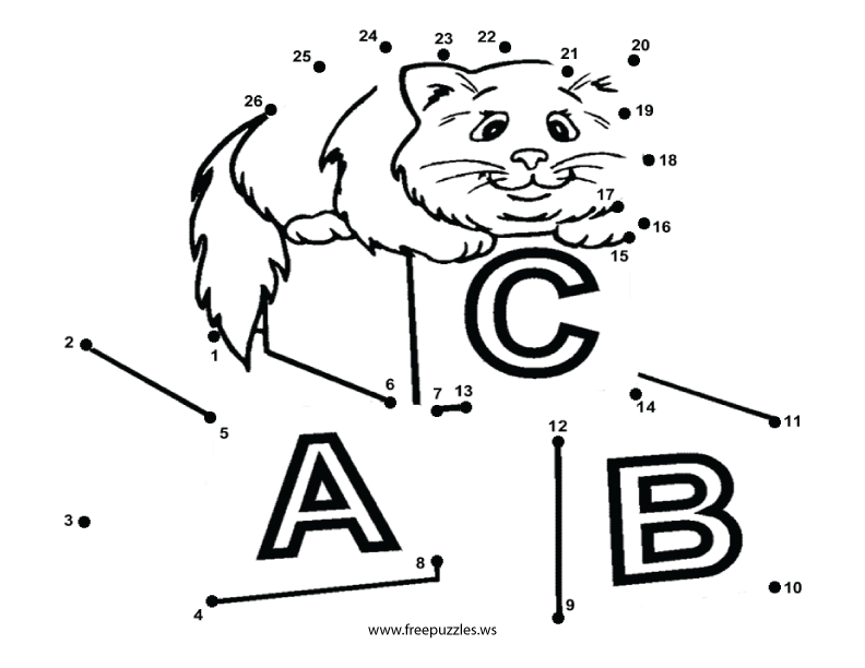 Easy Dot To Dot Puzzle #2