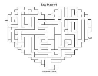 Easy Maze Puzzle #3