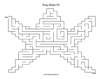 Easy Maze Puzzle #5