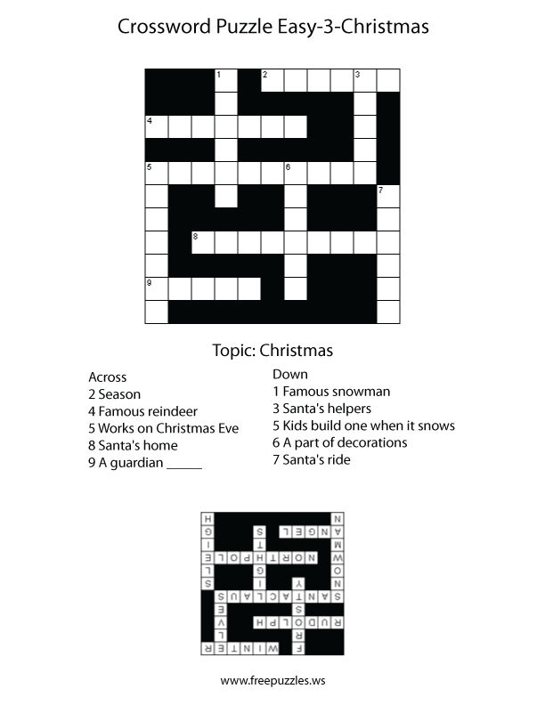 Preview of Easy #3 — Christmas
