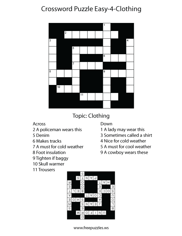 Preview of Easy #4 — Clothing